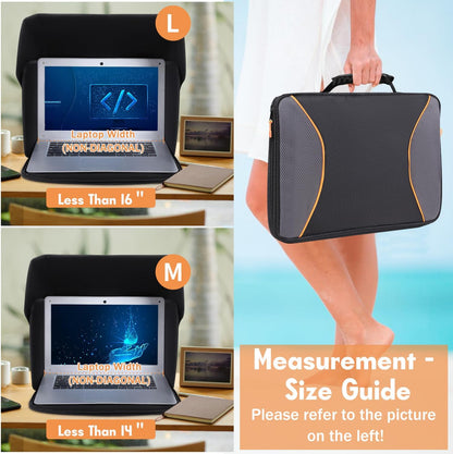 Laptop Sun Shade Laptop Sun Glare Shield Privacy Screen Hood Lightweight Laptops Sunshade Bag for Working Outside Portable Shield Cover 12-14'' (Patent Pending)