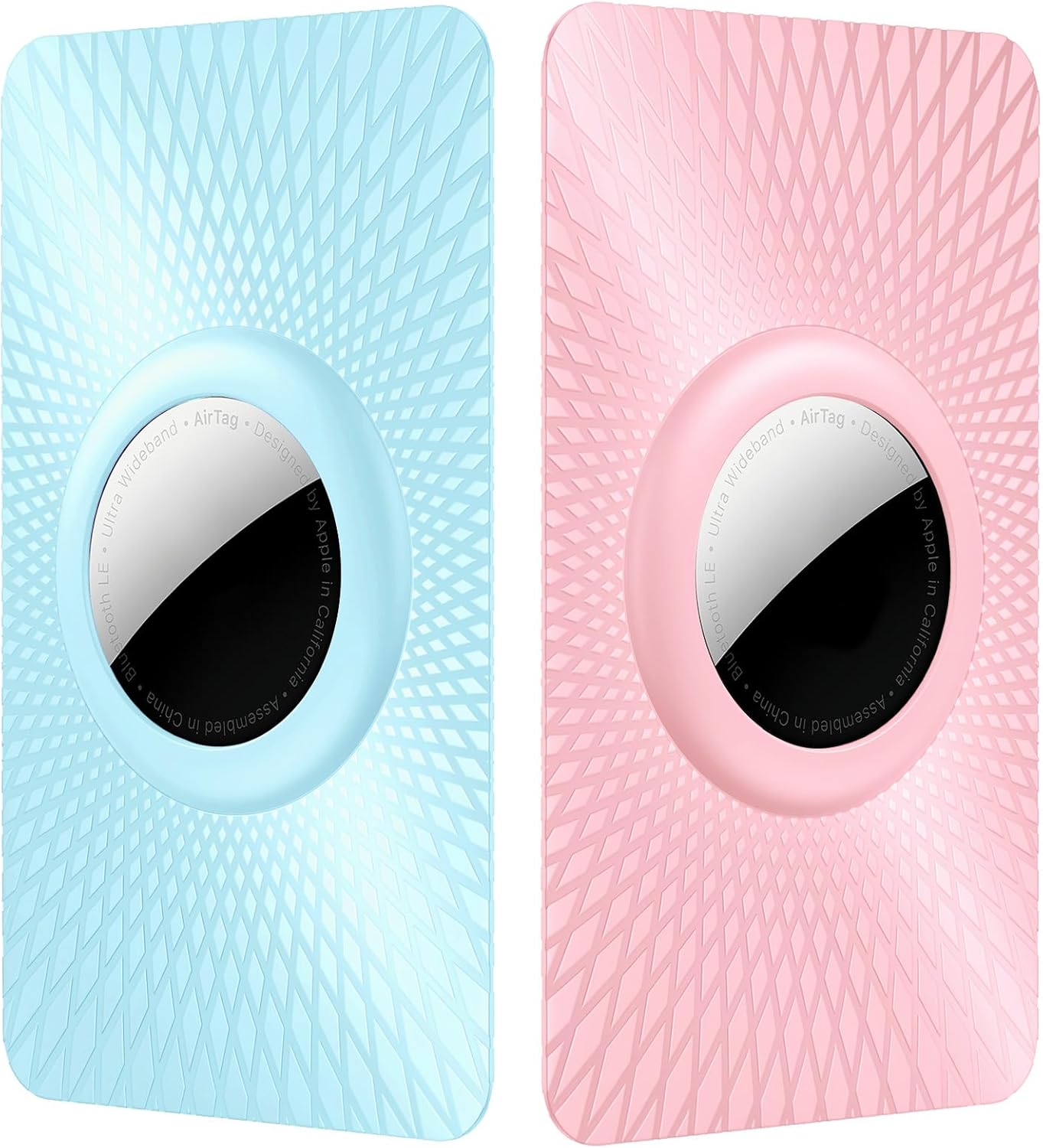 for Airtag Wallet Holder 2 Pack,Ultra Thin Card Holder Compatible with Apple Airtag Case for Purse, Handbag, Backpack Wallet, Clutch Bag