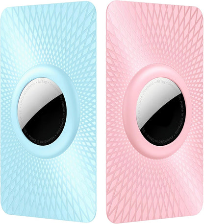 for Airtag Wallet Holder 2 Pack,Ultra Thin Card Holder Compatible with Apple Airtag Case for Purse, Handbag, Backpack Wallet, Clutch Bag