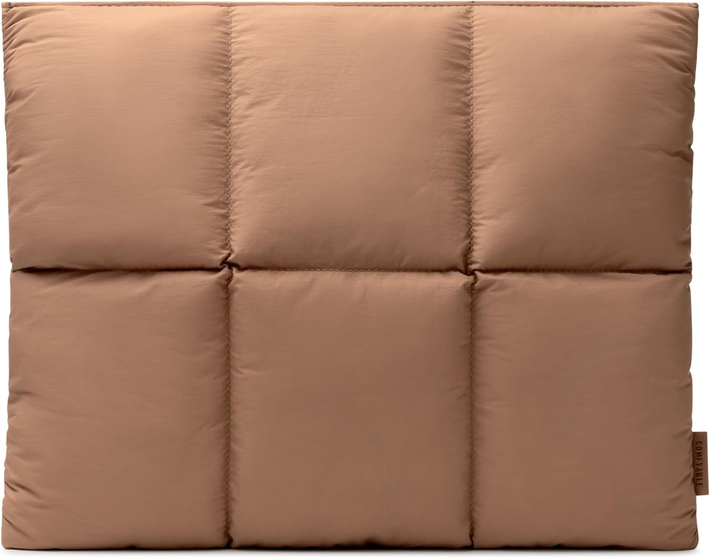Comfyable Puffy Laptop Sleeve 13 Inch 14 Inch, Quilted Puffer Laptop Carrying Case for Women, Pillow Case Compatible with MacBook Air/Pro M5 M4 M3 M2 Pro/Max 2026, 13" MacBook Neo A18, Rice | Puffy
