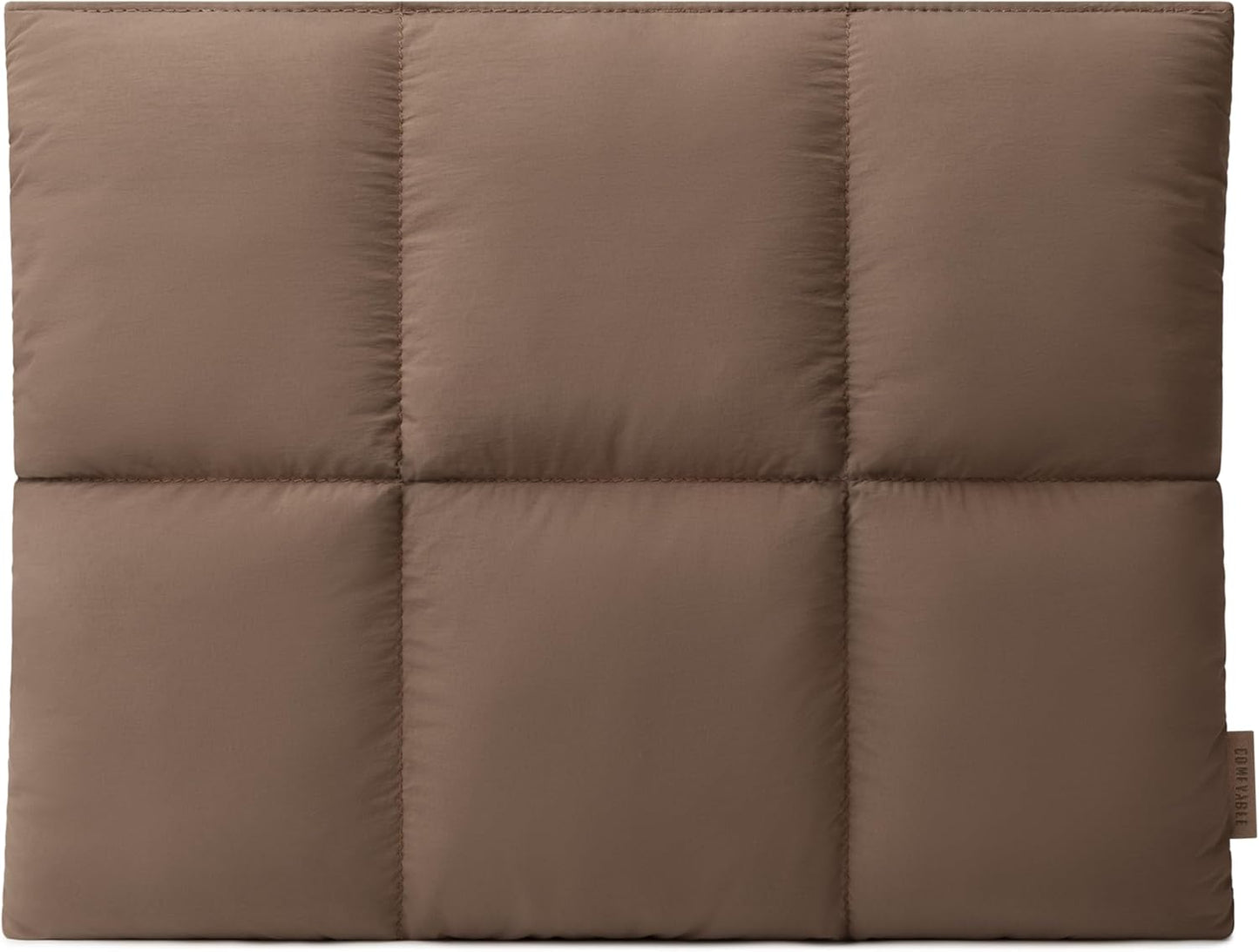 Comfyable Puffy Laptop Sleeve 13 Inch 14 Inch, Quilted Puffer Laptop Carrying Case for Women, Pillow Case Compatible with MacBook Air/Pro M5 M4 M3 M2 Pro/Max 2026, 13" MacBook Neo A18, Rice | Puffy