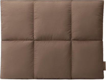 Comfyable Puffy Laptop Sleeve 13 Inch 14 Inch, Quilted Puffer Laptop Carrying Case for Women, Pillow Case Compatible with MacBook Air/Pro M5 M4 M3 M2 Pro/Max 2026, 13" MacBook Neo A18, Rice | Puffy
