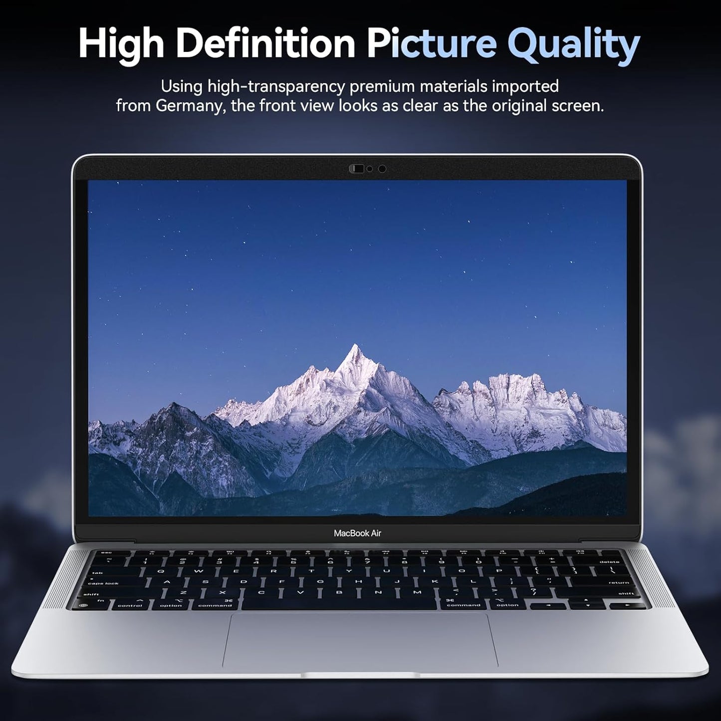 Laptop Privacy Screen 14 Inch Compatible with HP/Dell/Acer/Samsung/Asus/Lenovo/Toshiba,16:10 Aspect Removable Anti Glare Blue Light Filter Protector, 14 in Laptop Privacy Screen Shield
