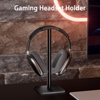 Headphone Stand - Headset Stand with Aluminum Hanger, Headphone Holder for AirPods Max, Sony, Bose, Beats and More (Pink)