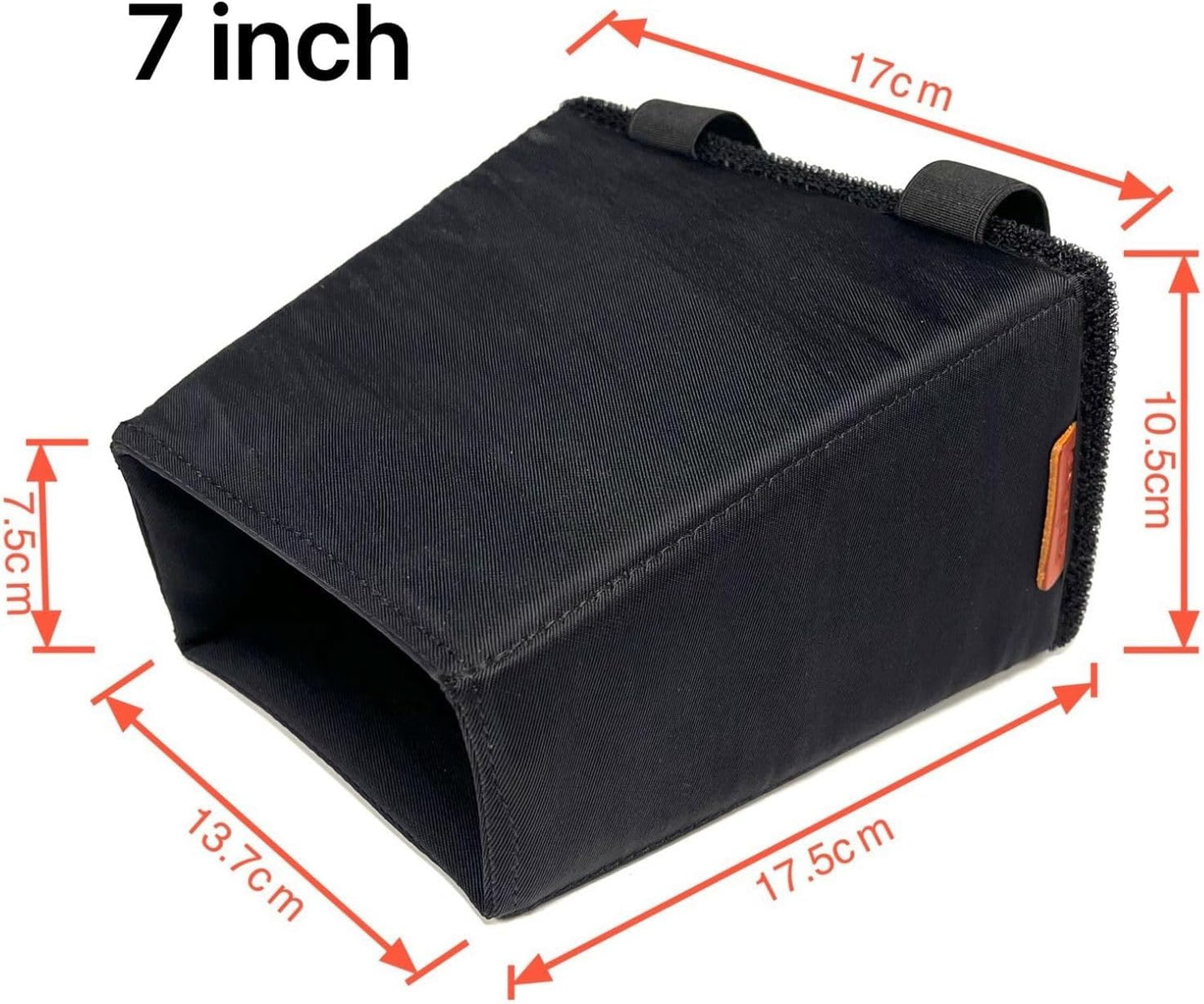 7inch Monitor Hood, trapezoid Sun Shade for Camera Screen, Improved Deep Design for Better Light Blocking, Compatible with 7" Displays