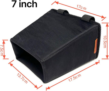 7inch Monitor Hood, trapezoid Sun Shade for Camera Screen, Improved Deep Design for Better Light Blocking, Compatible with 7" Displays