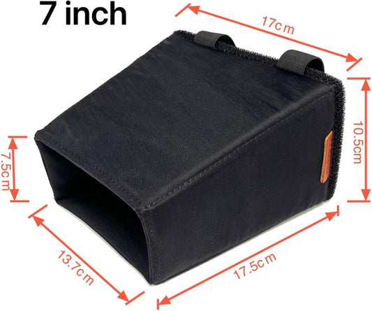 7inch Monitor Hood, trapezoid Sun Shade for Camera Screen, Improved Deep Design for Better Light Blocking, Compatible with 7" Displays