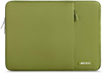 MOSISO Laptop Case 15 inch, 15 inch Laptop Sleeve Compatible with MacBook Air M5 A3448 M4 A3241 M3 A3114 M2 A2941 2026-2023, Dell XPS, Polyester Vertical Computer Sleeve Bag with Pocket, Black - Colors B