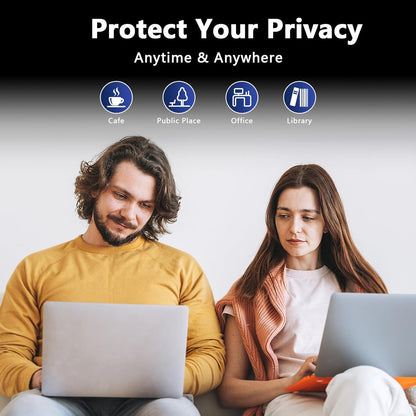 13.8 Inch Magnetic Privacy Screen for Microsoft Surface Laptop 7, Removable Anti Glare Screen Protector, Blue Light Computer Filter, Anti Spy Easy Install