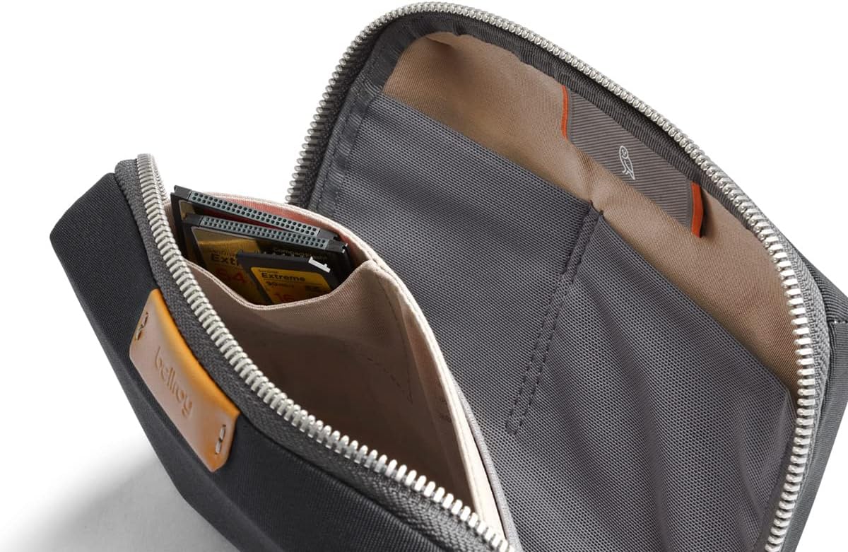 Bellroy Tech Kit Compact (Tech Accessories Organizer, Zipper Pouch) - Saltbush