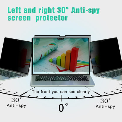 PYS Magnetic Laptop Privacy Screen Filter 15.6 Inch 16:9 - Detachable Computer Screen Privacy Shield, Anti-Glare Blue Light, Removable 15.6" Screen Protector for Lenovo, HP, Dell, Acer, ASUS