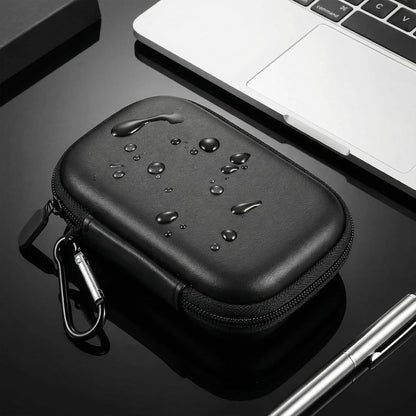 Wireless Bluetooth Adapter Case Compact Protective Storage for AirFly SE/Pro 2/Pro for Avantree Relay Premium Airplane Transmitter Receiver Travel & Home Organizer Pouch, White (Box Only)