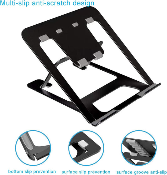 Adjustable Drawing Tablet Stand Drawing Pen Display Aluminum Ventilated Stand Holder for Wacom One, Cintiq 13/16, XP-Pen Artist 12/13.3/15.6 and Huion Kamvas 12/13/15.6