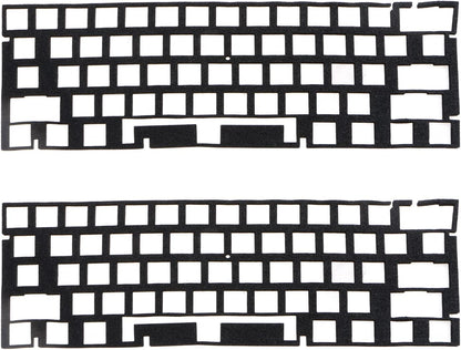 Switch Sound Dampeners Sheet Soft Landing Pads Foam Sponge Machenical Keyboard Pads (61 Layout 2Pieces) Pads