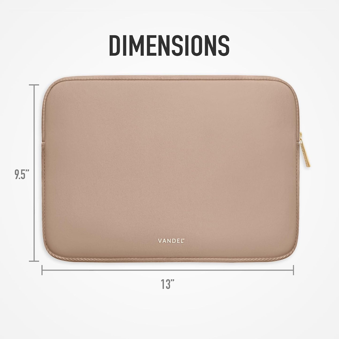 Vandel Slim MacBook Pro 16 Inch Laptop Sleeve, 15.6-16 inch Laptop Case, Protective MacBook Case Sleeve, Dell XPS 16 Cover 15.6 in, HP 15-fc, Lenovo IdeaPad 15, Mac Book Pouch, Computer Carrying Bag