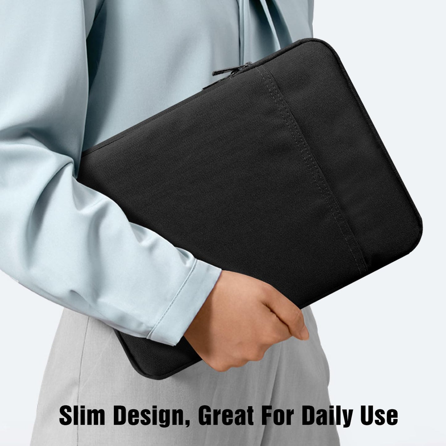 TiMOVO 9-11" Tablet Sleeve Bag for iPad 11-inch A16 2025, iPad 10.9"/10.2"| Air 11 Inch/5th/4th Gen. 10.9", Galaxy Tab A9+/A11Plus 11", Protective Bag Fit Smart Keyboard, Dusty Blue