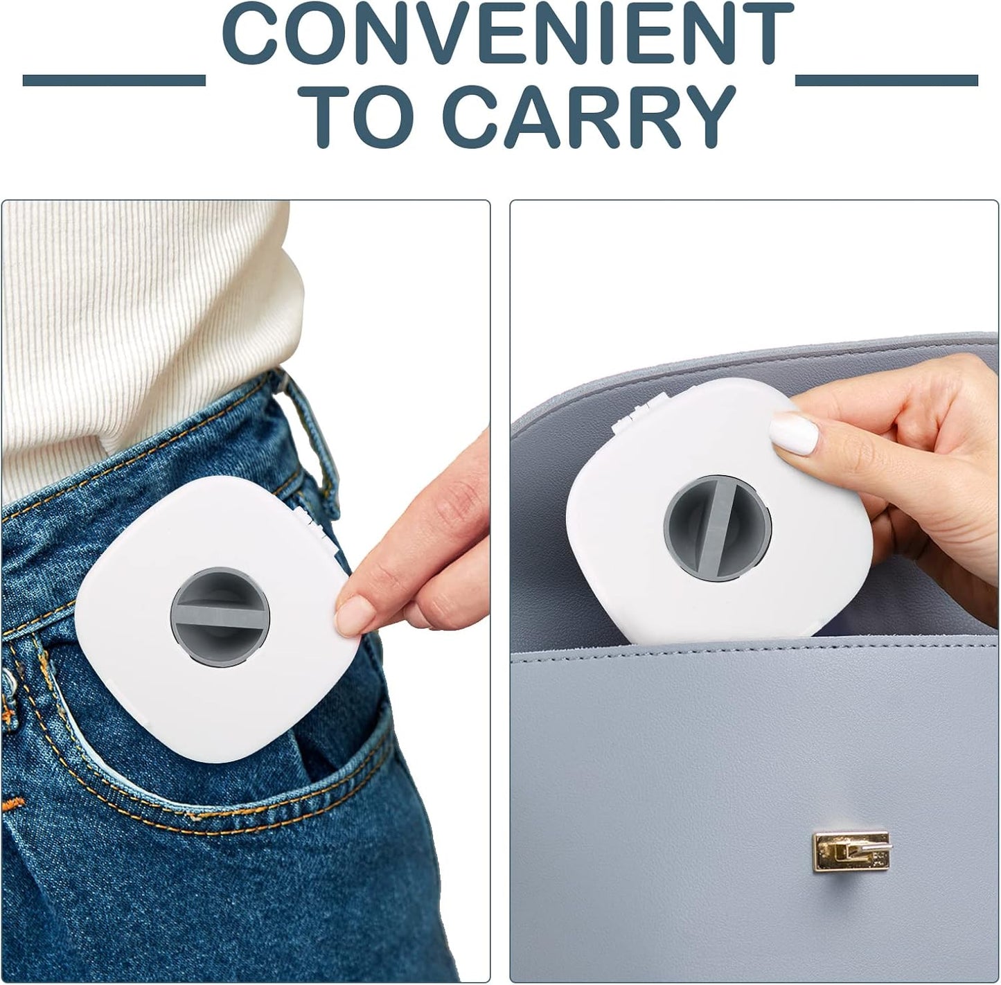 6 Pieces Retractable Cable Management Charging Organizer Phone Cord Holder Small Winder Case for Headset Cord Mouse Wire Charger Cable(White)