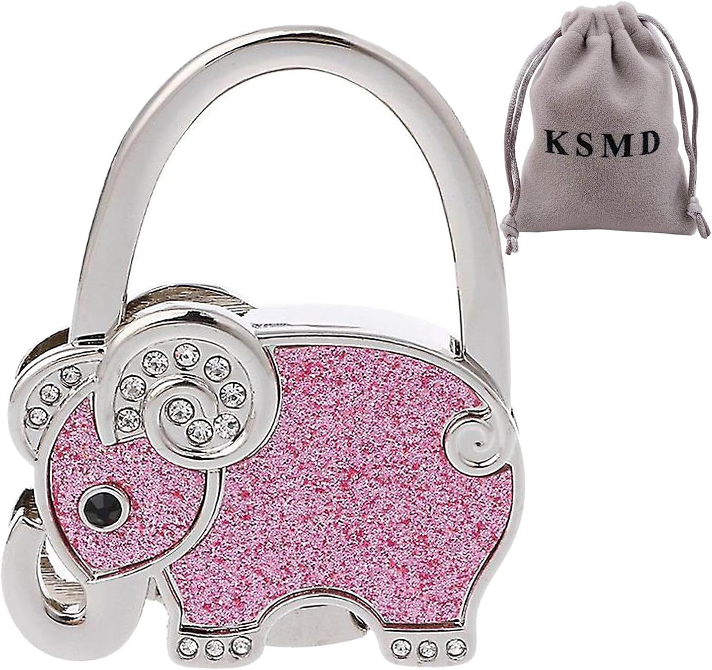 KSMD Variety Design Purse Hooks for Table and Bars,Portable Purse Hanger Organizers Hooks Handbag Pocketbook Holder Bag Storage for Desk,Foldable Folding Purse Table Hook Hanger