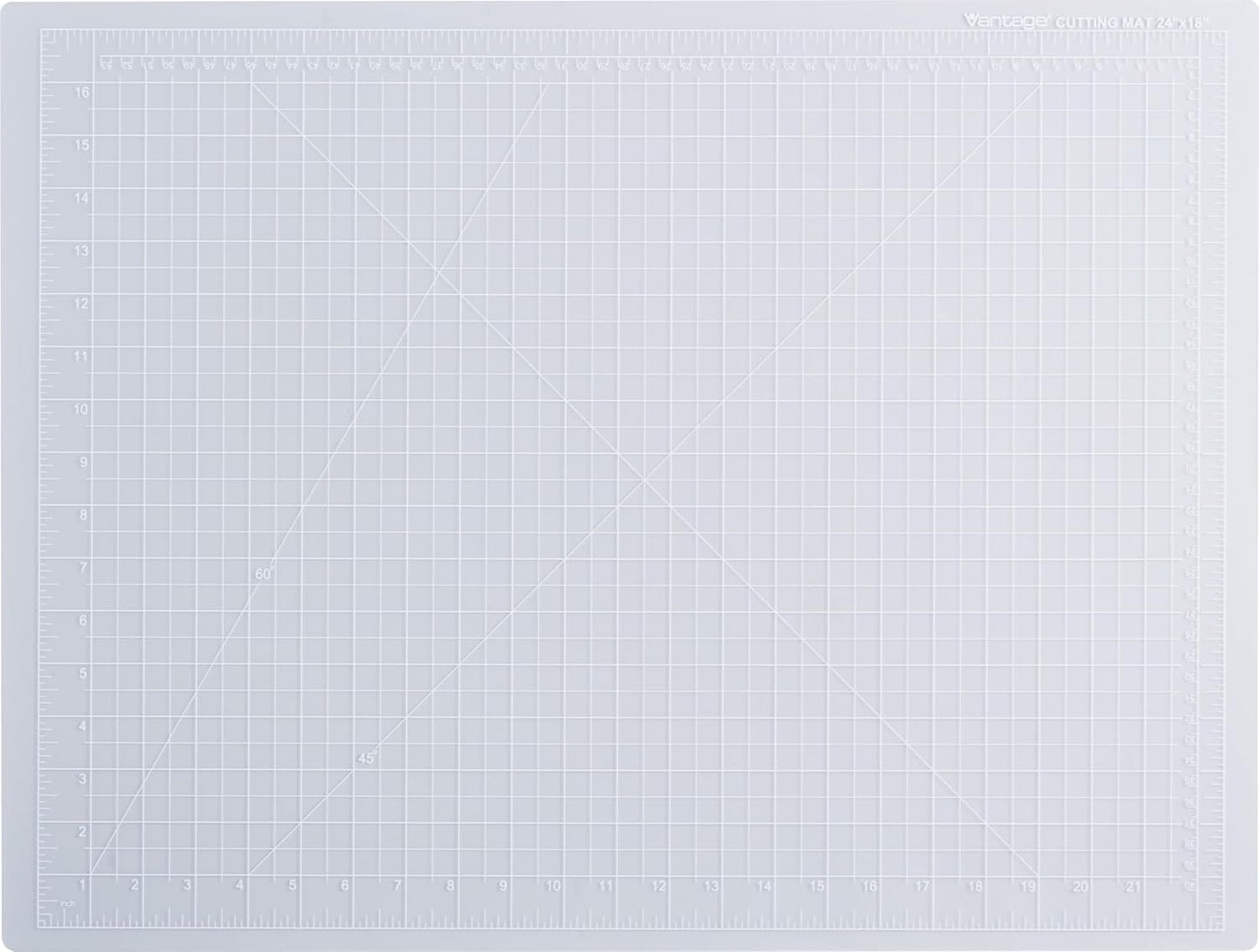 Dahle Vantage 10670 Premium Self-Healing Cutting Mat, 9"x12", 1/2" Grid, 5 Layers for Max Healing, Perfect for Crafts & Sewing, Black