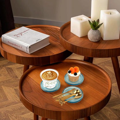Modern Clear Coasters Set of 5- Glass Cute Coasters for Drinks Crystal Coaster Round Chic Cup Mat Cute Coffee Table Coaster for Kitchen, Bar, Dining Room, Living Room, Patio(Amber)