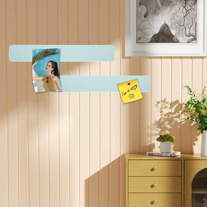 Bulletin Board Cork Board Cork Boards for Walls Cork Board for Office Pin Board Bulletin Boards for Walls (Brown)