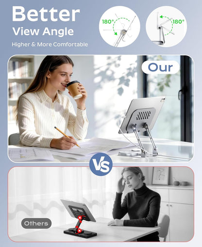 Meifigno 65W 5 in 1 Charging Station for Apple Multiple Devices, with 30W Fast Wired Charging Stand for iPad/Tab, Foldable Wireless Charger Design for Magsafe Charger for iPhone 17 16 /iWatch/AirPods