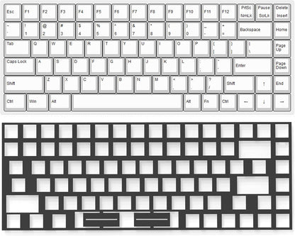 Poron Keyboard PCB Foam 84 Layout, Poron Switch Pads 120Pcs and Keyboard Sound Dampeners