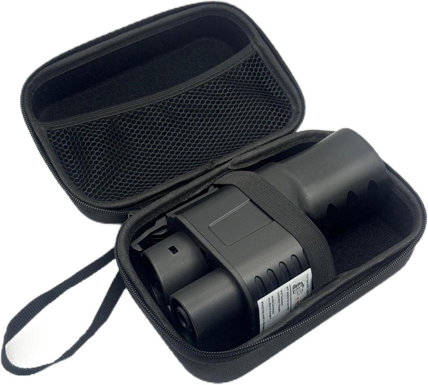 Tesla NACS to CCS1 Adapter Storage Case - EVA Nylon Protective Bag with Handle, Compatible with Tesla Superchargers(Adapter NOT Included) L7.5 W4.72 H3.54