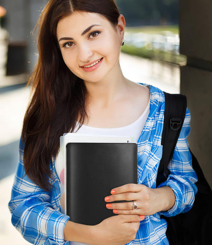 MoKo 9-11 Inch Tablet Sleeve, PU Leather Briefcase Slim Stylish Case Fits New 11-inch iPad Air M4 2026/iPad Pro M5, Air 5/4th 10.9, 10th Gen 10.9, 9/8. Gen 10.2, Tab S8/S9 11, Midnight Green