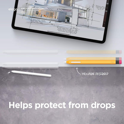 elago Compatible with Apple Pencil Pro Case & Apple Pencil 2nd Generation Case, Compatible with Magnetic Charging, Double Tap, Squeeze, Haptic (Must Read Installation Instructions) [Lovely Pink]