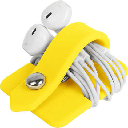 Headphone Case Cord Organizer Earbuds Holder Earphones Case Wrap Winder Headset Keeper Cord Manager Cable Organizer Black | Cord Organizer