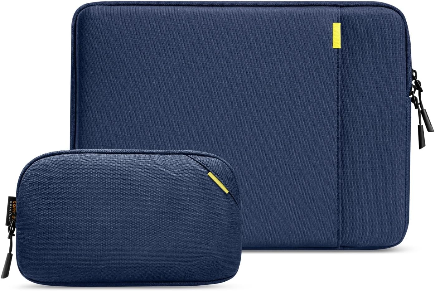 tomtoc 360 Protective Laptop Sleeve Set for 14-inch MacBook Pro M5 Pro/Max (2026) A3426 A3427 A3434 M4/M3/M2/M1 A3112 A3401 A3185, Water-Resistant Lapop Case Bag with Accessory Pouch for Dell XPS 14