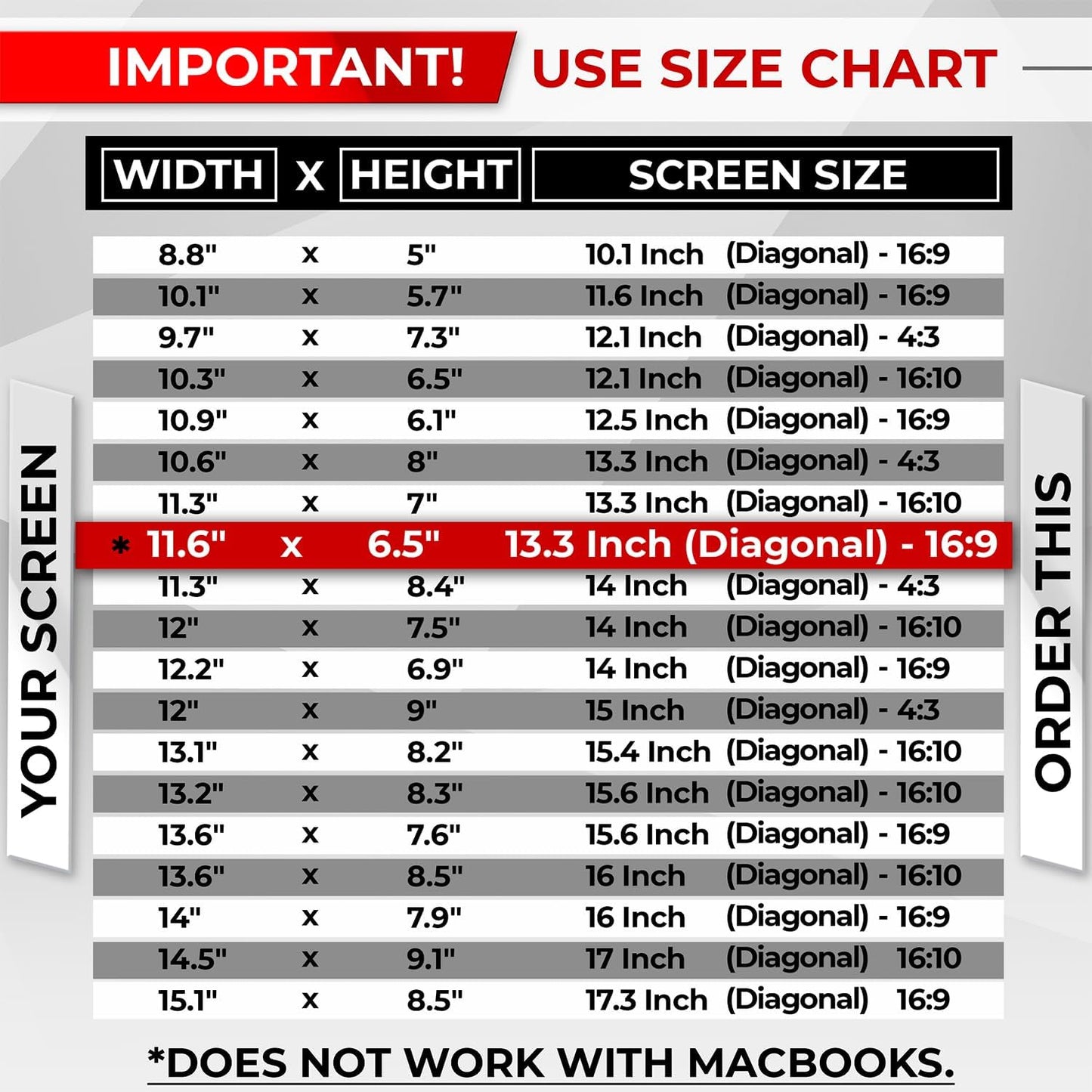 SightPro Magnetic Laptop Privacy Screen 14 Inch 16:9 - Patented Removable Laptop Privacy Filter Shield and Protector