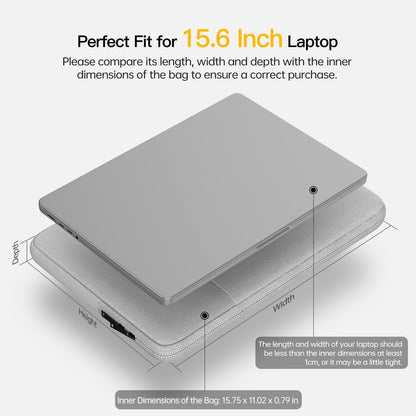 17 inch 360° Protective Laptop Case Sleeve for 2025 HP 17.3 Touchscreen Laptop,Envy 17,Pavilion 17,ASUS Vivobook 17, Shockproof Water-Resistant Computer Bag w/Accessory Pocket