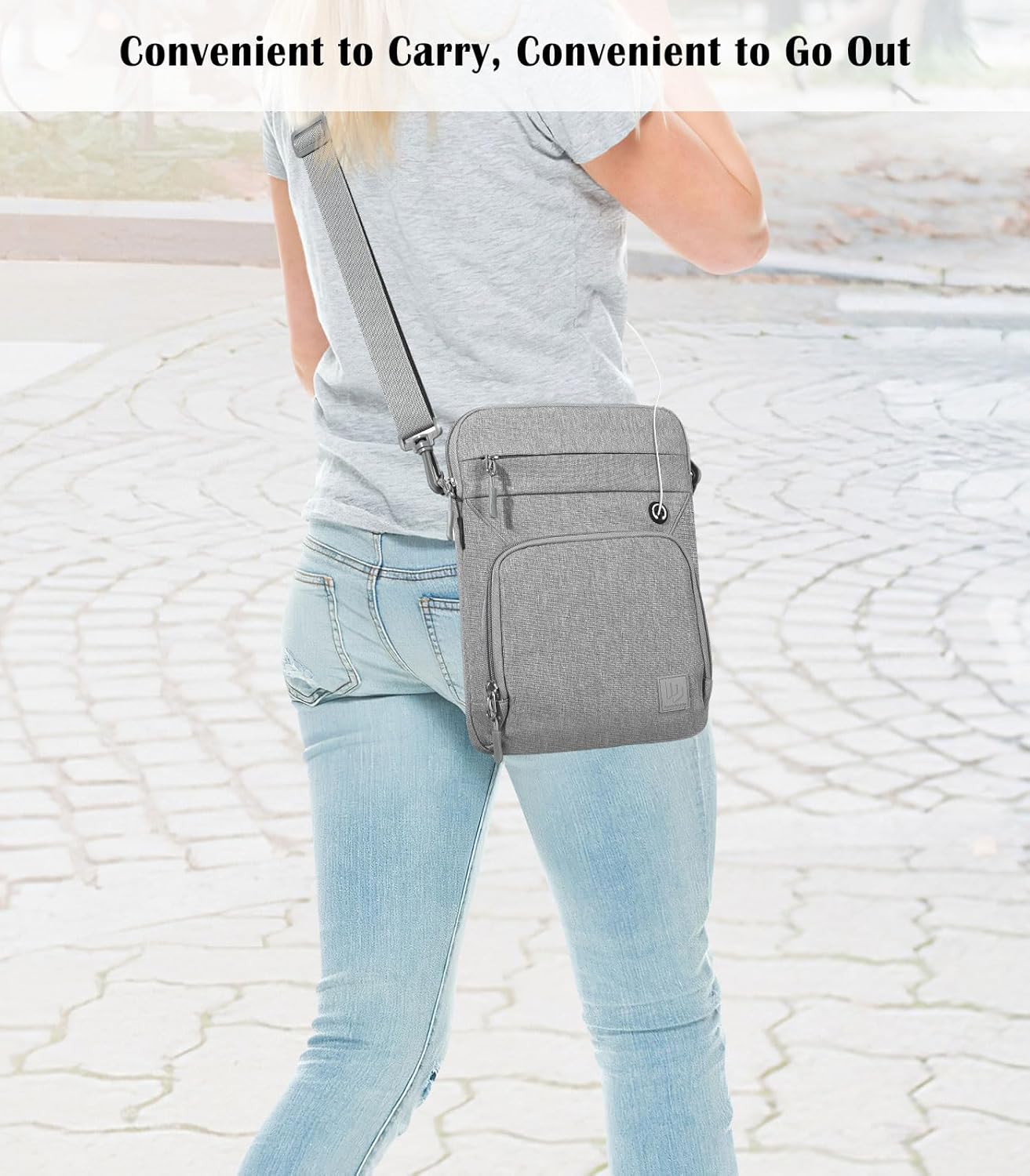 Dadanism 9-11 Inch Tablet Sleeve Bag with Shoulder Strap for iPad (A16) 11", iPad Air M4 Pro M5 11", i-Pad 10th Gen 10.9", i-Pad 9/8/7th Gen 10.2", Galaxy Tab A11+ Plus 11", reMarkable 2 10.3", Black