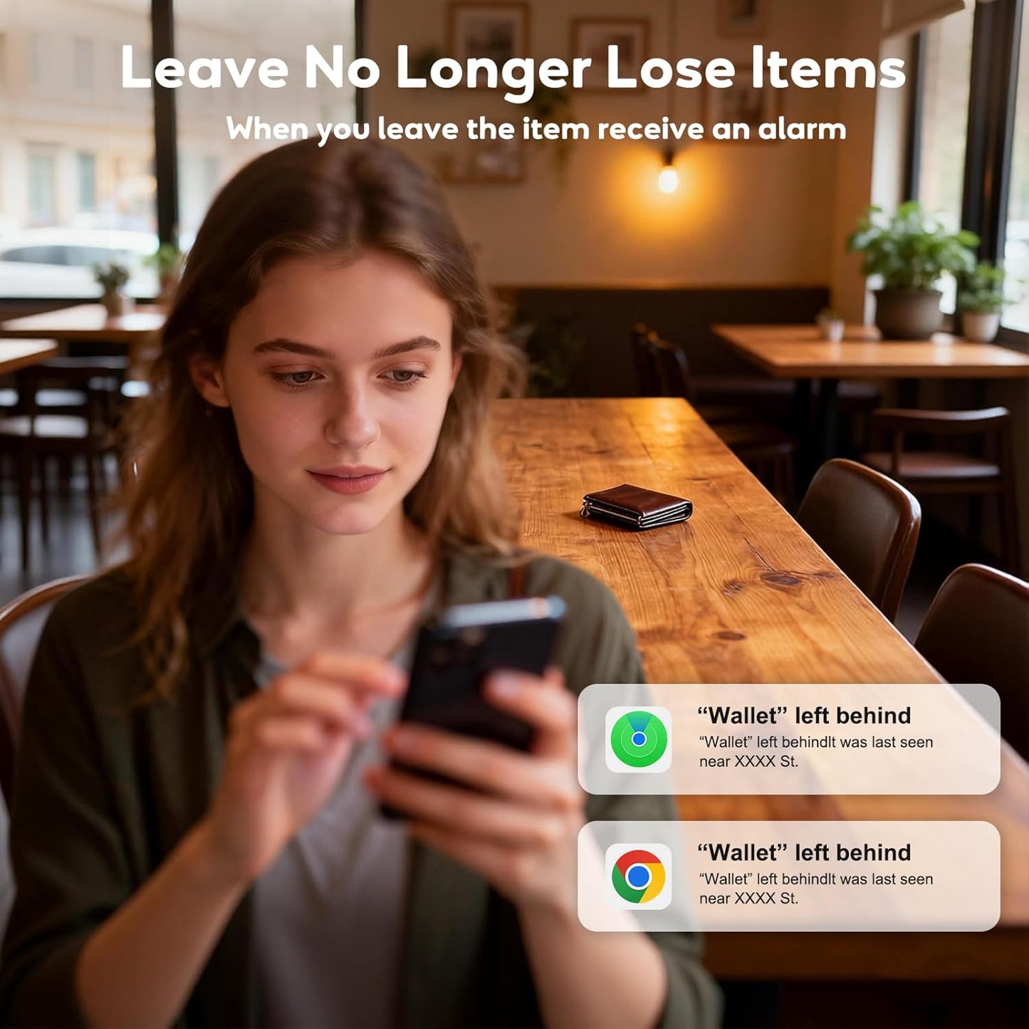 Wallet Tracker Card (iOS and Android) - 0.06in Slim Tracking Card, IP68 Waterproof Bluetooth Smart Card, Work with Apple Find My & Google Find Hub, Item Finder for Luggage, Passports, Purse, Backpack