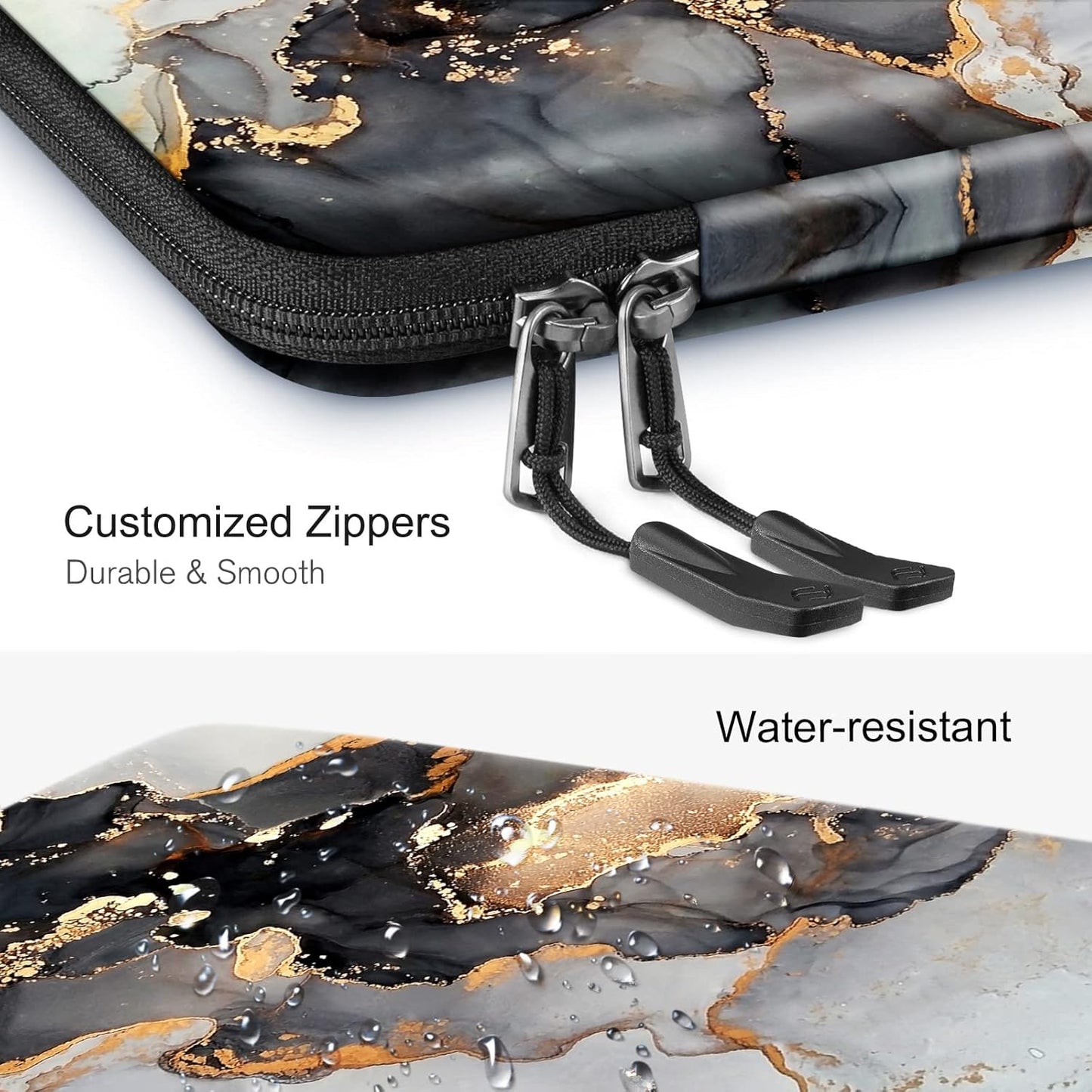 FINPAC Hard Laptop Sleeve Case for MacBook Neo A18 Pro,13 inch MacBook Air 2026 M5/M4/M3/M2/M1,14 inch MacBook Pro 2026 M5/M4/M3/M2 Pro/Max,Waterproof Case for Dell,Surface Laptop,HP,Acer,Black | Hard