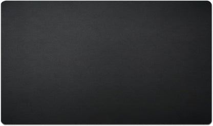 Nekmit Leather Desk Blotter Pad 17 x 12 Inches, Flat, Non-Slip, Waterproof, Black