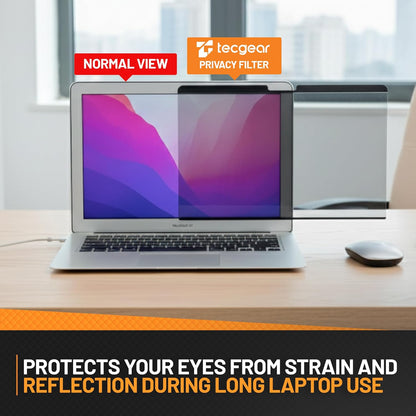 Privacy Screen Filter 15 Inch | MacBook 15 Inch M1 Privacy Filter | Magnetic Laptop Screen Protector | Anti Glare Blue Light Blocking Magnetic Guard | Matte Eye Protection
