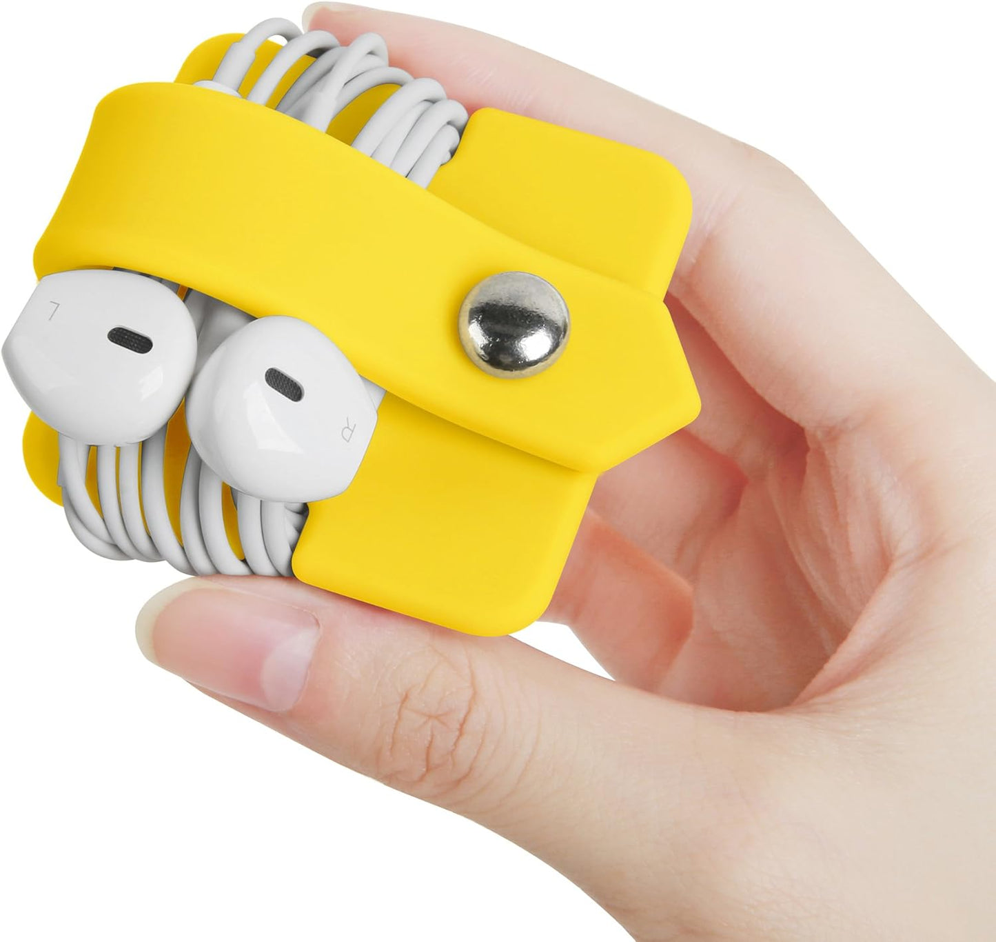 Headphone Case Cord Organizer Earbuds Holder Earphones Case Wrap Winder Headset Keeper Cord Manager Cable Organizer Black | Cord Organizer