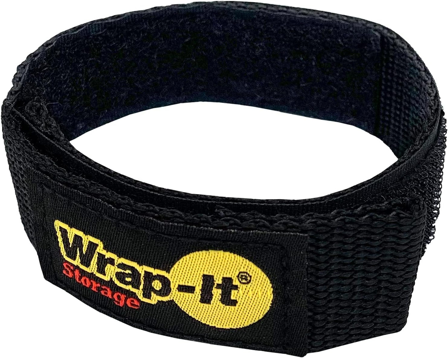 Quick-Straps by Wrap-It Storage - Assorted 20-Pack Black - Hook and Loop Hose and Cable Organizers