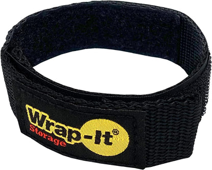 Quick-Straps by Wrap-It Storage - Assorted 20-Pack Black - Hook and Loop Hose and Cable Organizers