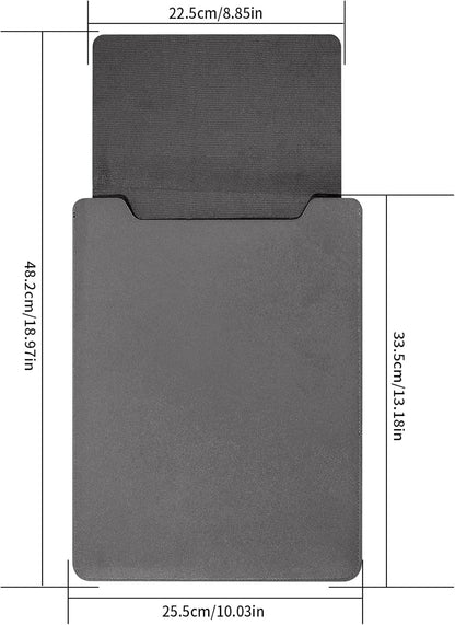 13.3-14" Laptop Sleeve, Blue, Compatible with Laptops 13.3"-14", Protects from Scratches, Water Damage, Multi-Functional Mouse Pad