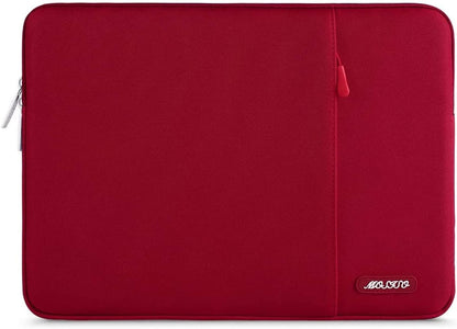 MOSISO Laptop Case 15 inch, 15 inch Laptop Sleeve Compatible with MacBook Air M5 A3448 M4 A3241 M3 A3114 M2 A2941 2026-2023, Dell XPS, Polyester Vertical Computer Sleeve Bag with Pocket, Black - Colors A