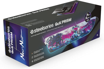 SteelSeries QcK Gaming Mouse Pad - XXL Cloth - Peak Tracking and Stability - Esports Mousepad - Never-Slip - Full Desk Coverage