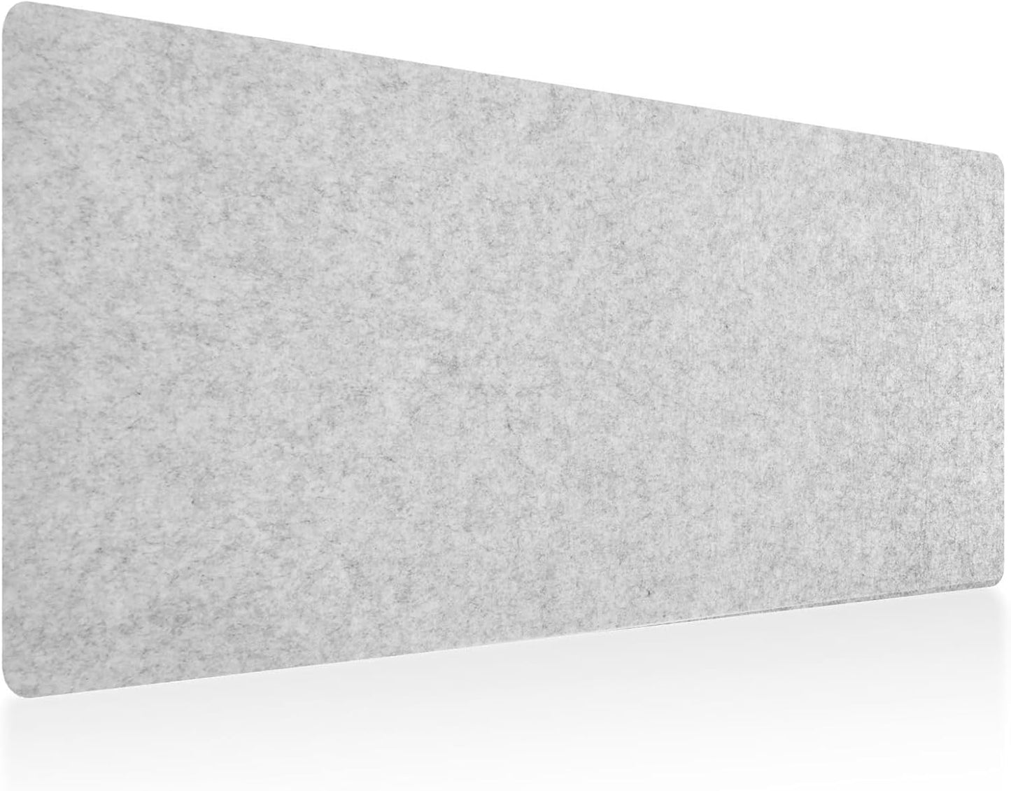 DAWNTREES Large Felt Desk Mat, 40''x16'' Full Keyboard and Mouse Pad for Office and Home, Computer Desk Mat for Desktop, Non-Slip Felt Desk Pad Protector