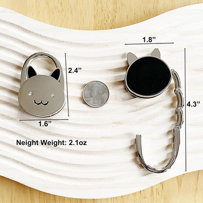 KSMD Purse Hooks for Table & Bars, Portable Handbag Holder - Foldable Table Hook Hanger
