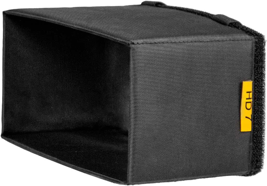 OPENMOON Foldable Camera Screen Hood Monitor Hood Sunshade (7 inch)