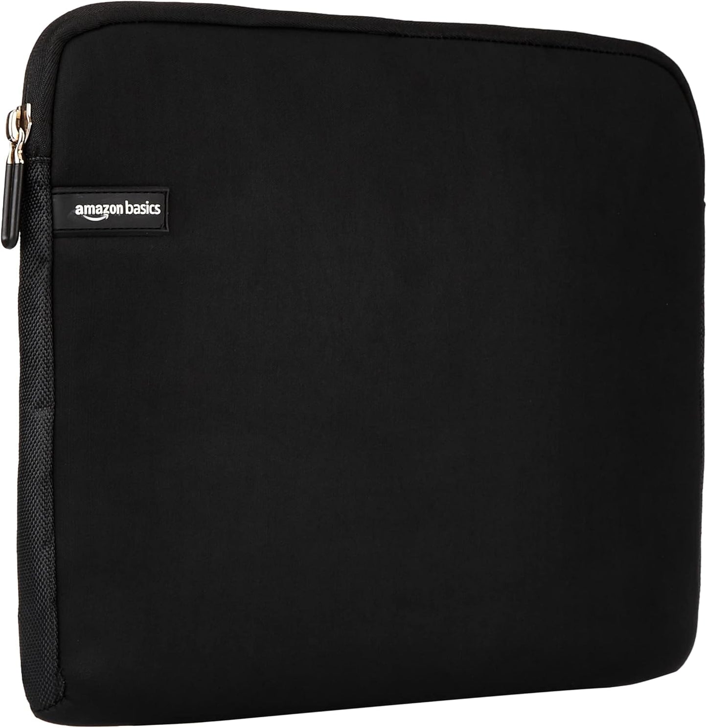 Amazon Basics 11.6 inch Laptop Sleeve, Protective Case with Zipper - Black