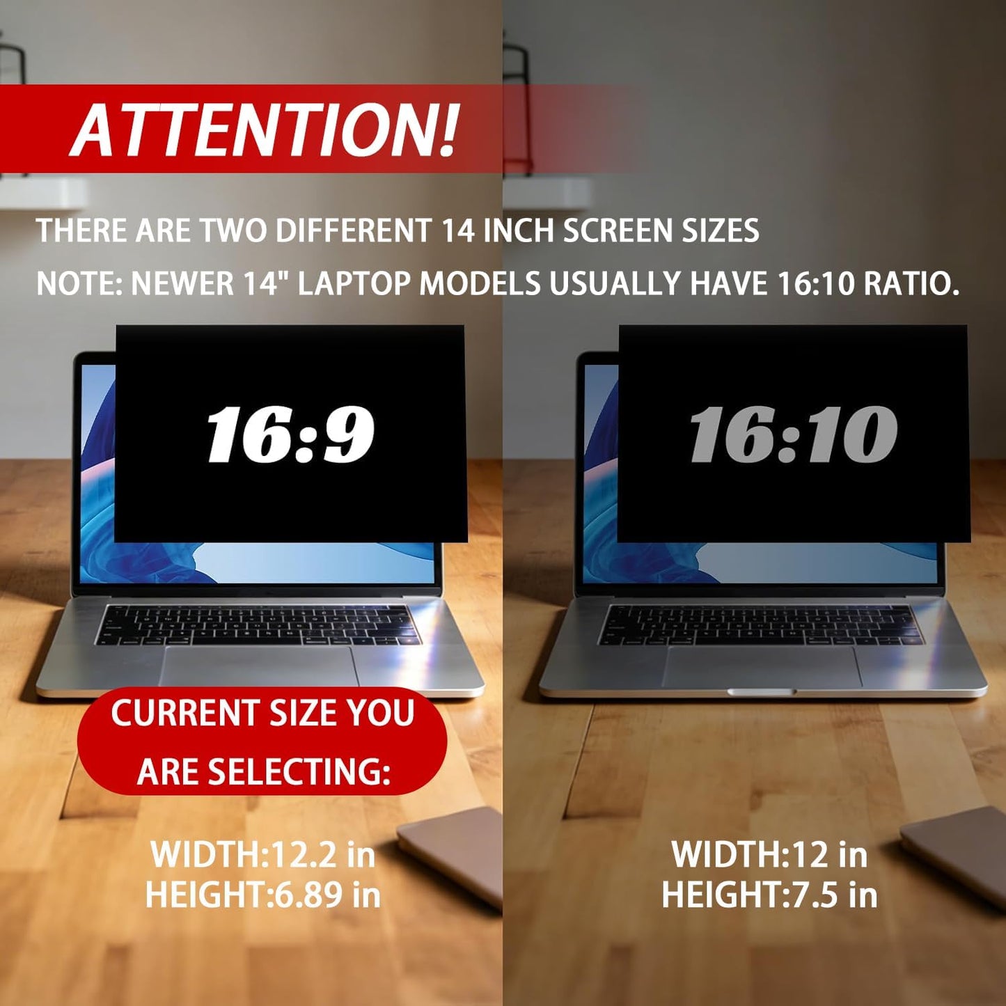 Yamaya Laptop Privacy Screen 15.6 Inch, Removable 16:9 Aspect Privacy Filter Screen Protector for 15.6 Inch Laptop, Blue light reduction Computer Monitor Privacy Protector